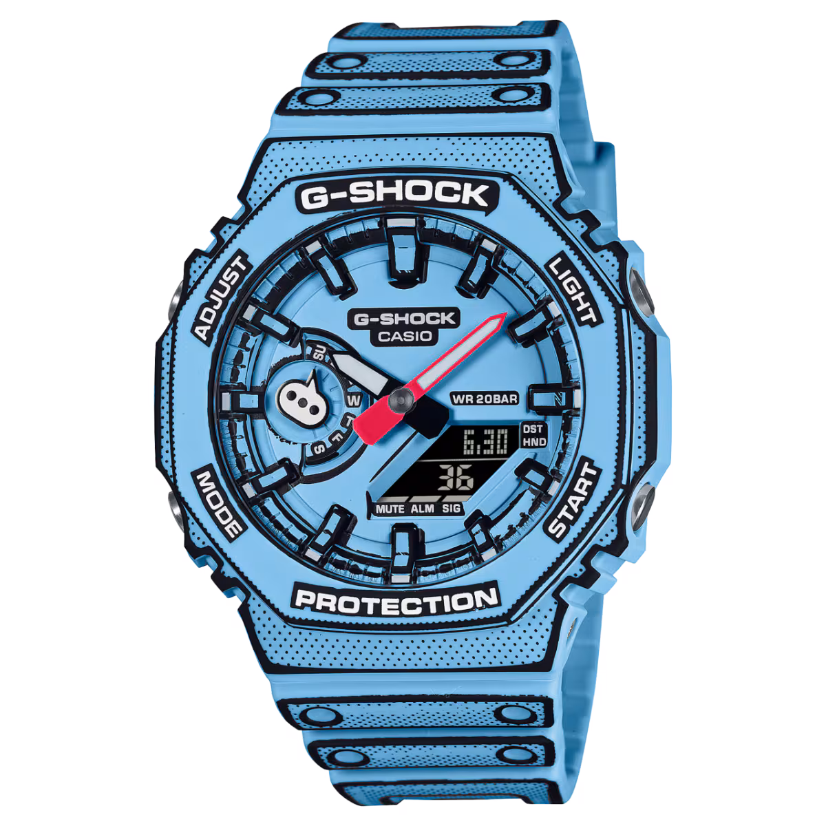 G-Shock GA-2100 Black & Gold in Black / Gold
